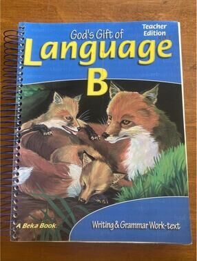 Abeka Language B Teacher's Work Text Edition Homeschool Curriculum 5th Grade